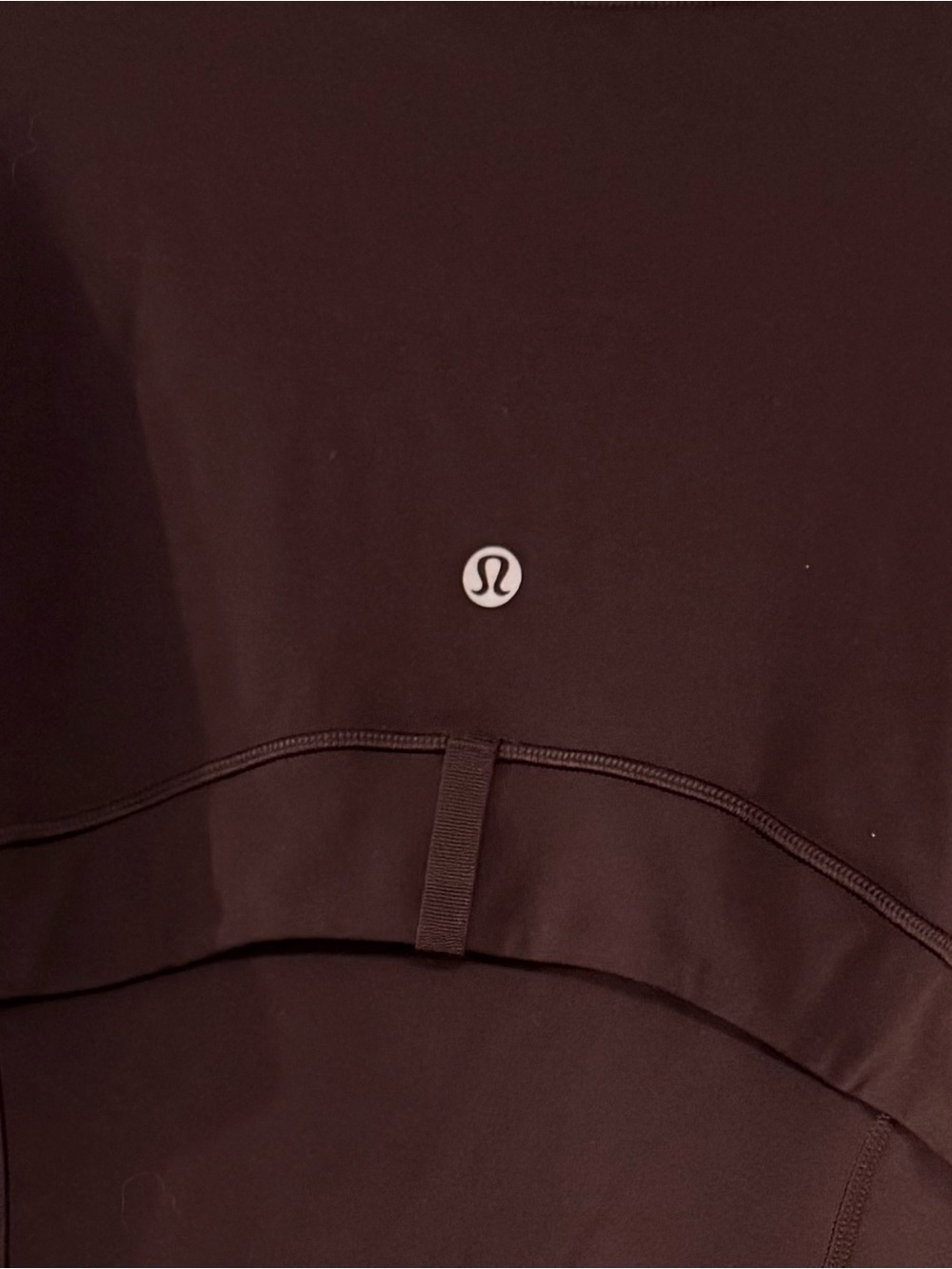 Lululemon Define Cropped Sequoia Dark Brown Zip-Front Active Jacket - Picture 7 of 7
